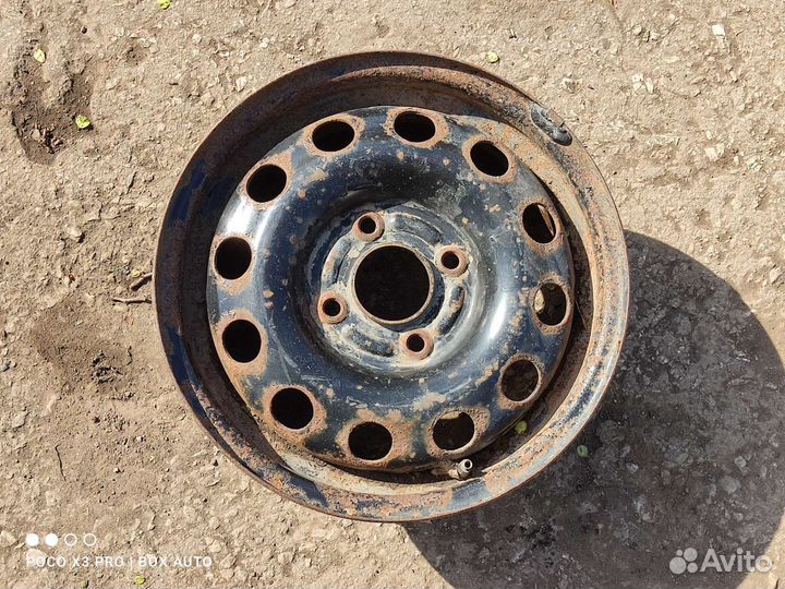 Штампованный диск R14 Оригинал Форд Фокус 1