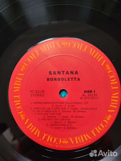 Santana-Borboletta