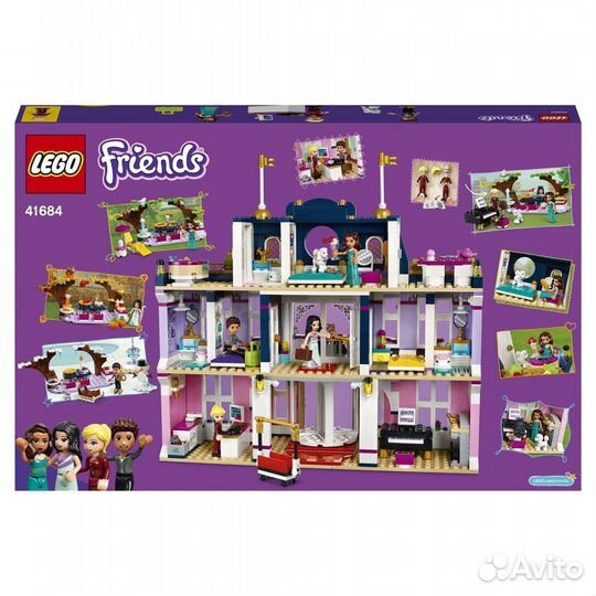 Новый Lego Friends 41684 Гранд-отель Хартлейк Сити