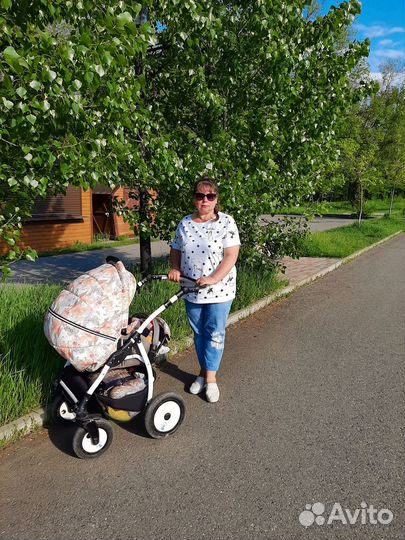 Коляска 2 в 1 бу