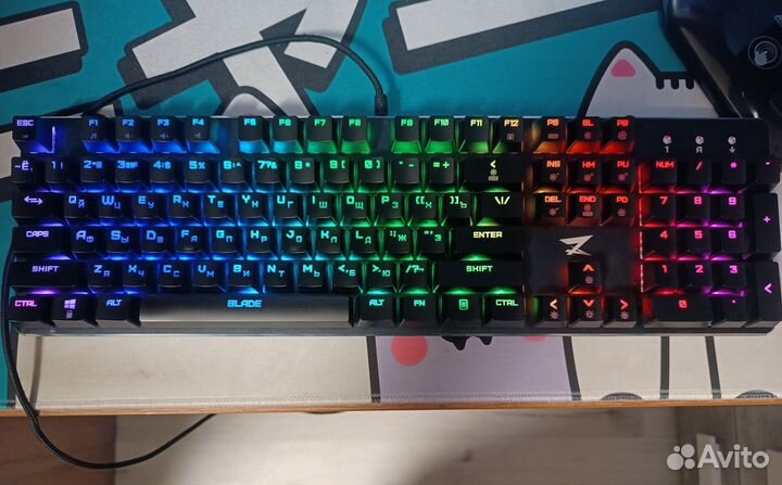 Механическая клавиатура z blade pro kalich red
