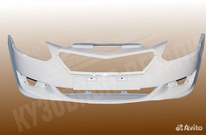Бампер передний datsun on-DO белый