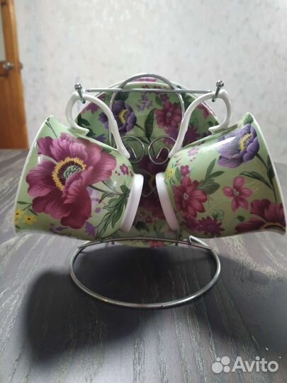 Чайный набор новый на 2 персоны