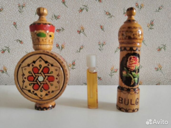 Болгарская роза духи масло и футляр дерево
