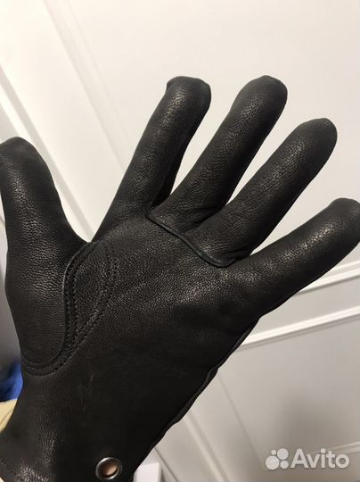 Кожанные перчатки Grab (новые)