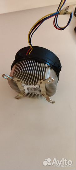 Комплект материнская процессор оперативка + видюха