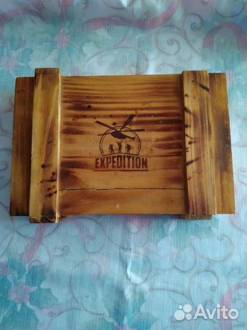 Ящик деревянный подарочный