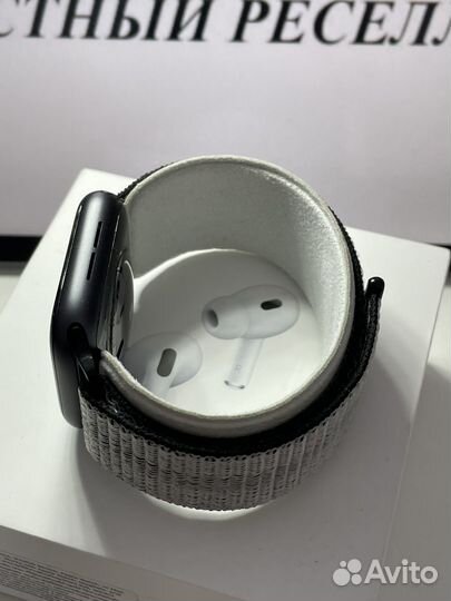 Часы apple watch 5 44 mm 84% акб хорошие