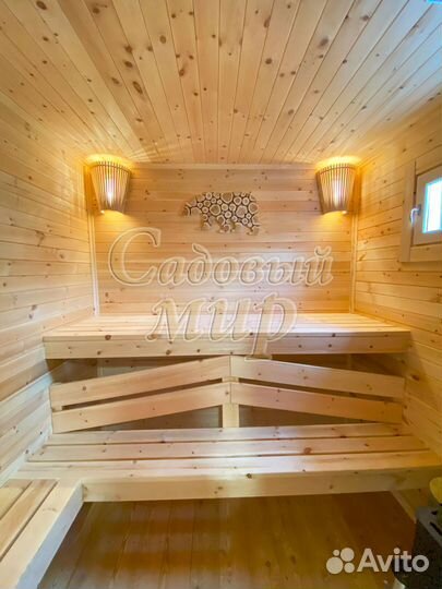 Баня 2,3х4 метра топка с улицы