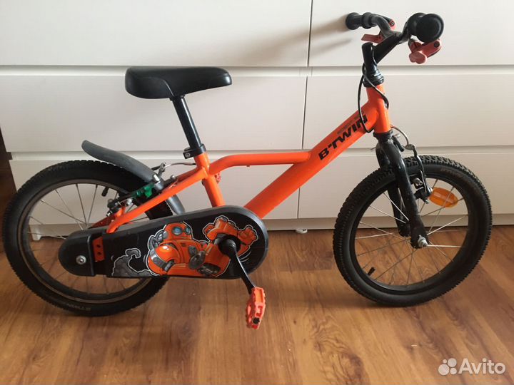 Детский велосипед btwin 16