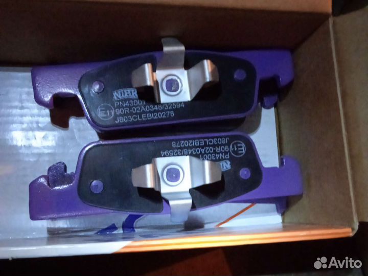 Тормозные колодки renault logan 2