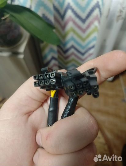 Переходник для видеокарты с 6 на 8 pin