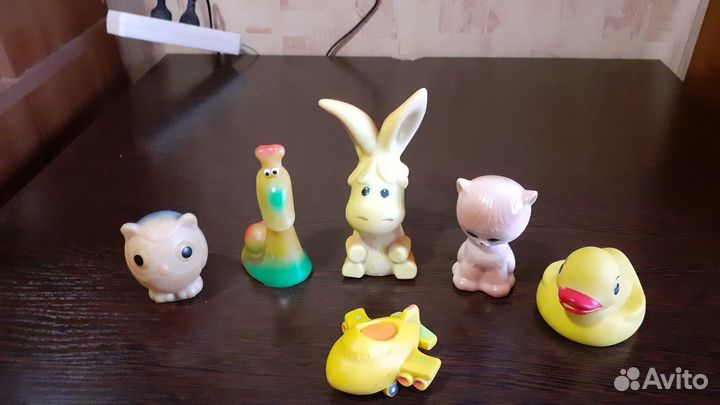 Игрушки из литой резины, СССР