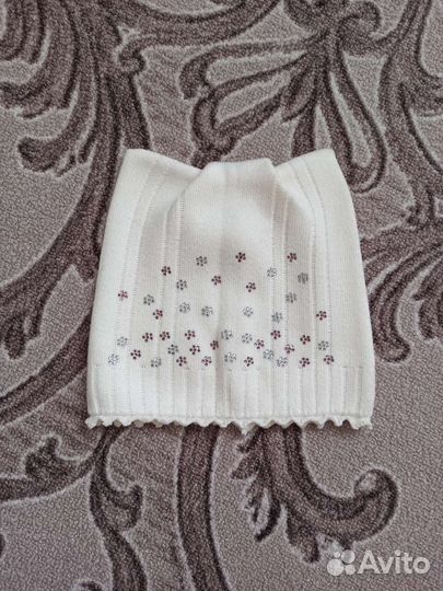 Шапка тонкая для девочки