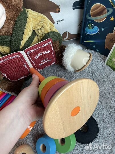 Пирамида IKEA, игрушки пакетом, пирамиды