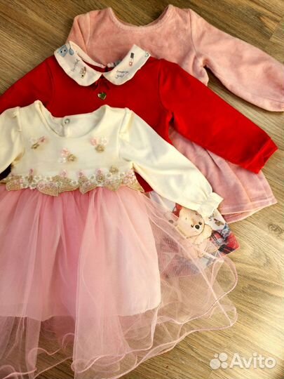 Платья пакетом размер 80