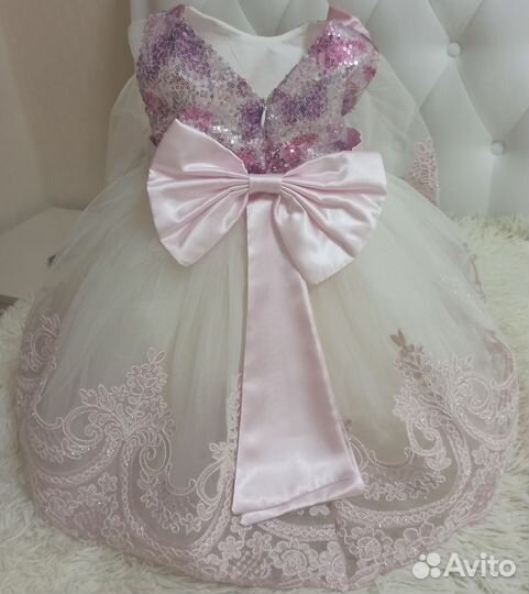 Королевское платье для девочки 98
