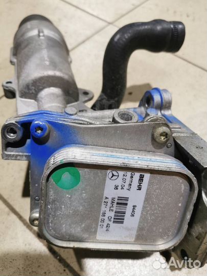 Корпус масляного фильтра на Mercedes