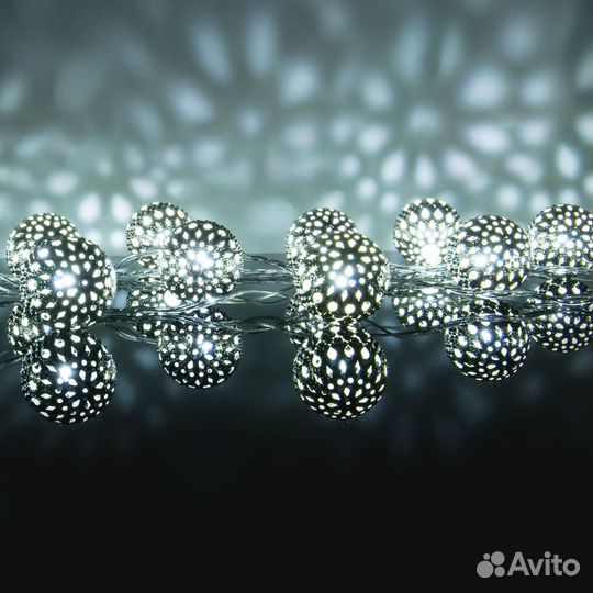 Электрогирлянда комнатная Eurosvet Нить 2.8м 20 ла