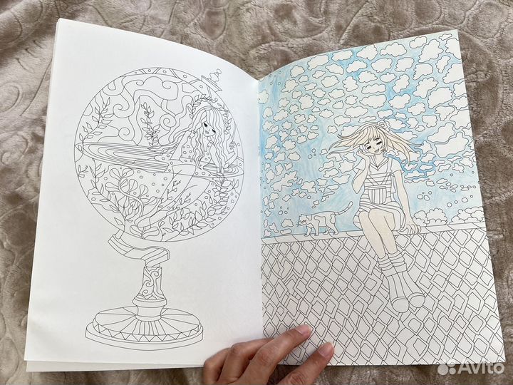 Раскраска антистресс Сказочная Сотворель
