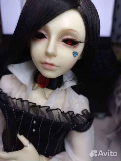 Глаза для кукол бжд 1/4 (14 мм)