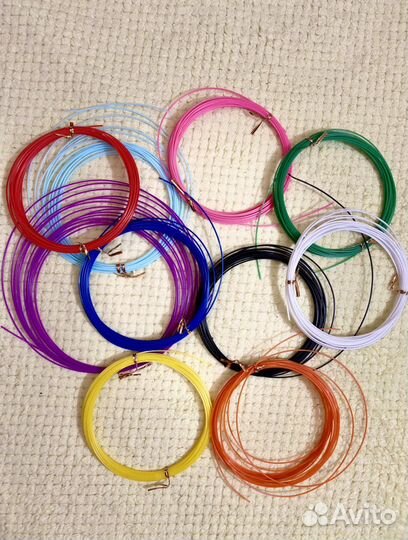 Стержни пластик для 3d ручки