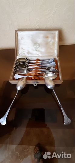 Серебряные ложки 84 пробы