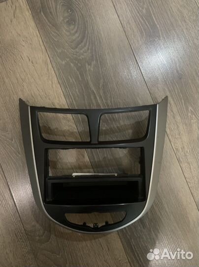 Рамка для 1 din магнитолы hyundai kia