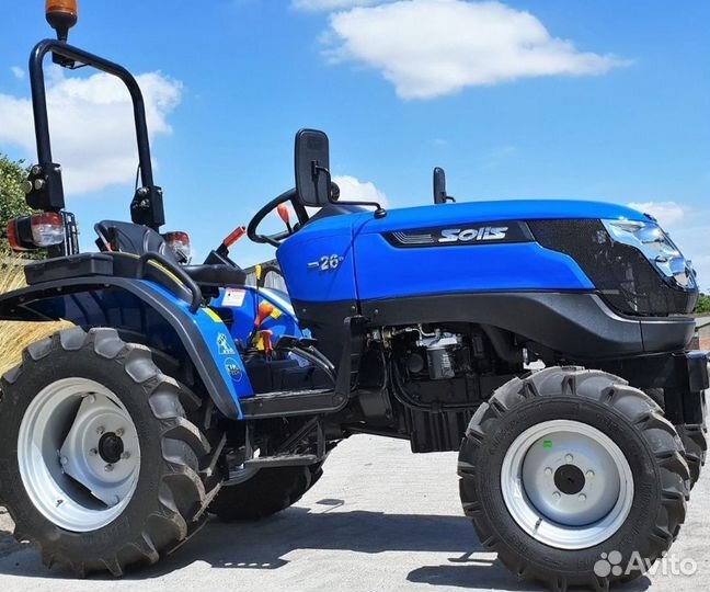 Мини-трактор SOLIS 26 Xtra 1.2 Mit 4x4 6+2, 2023