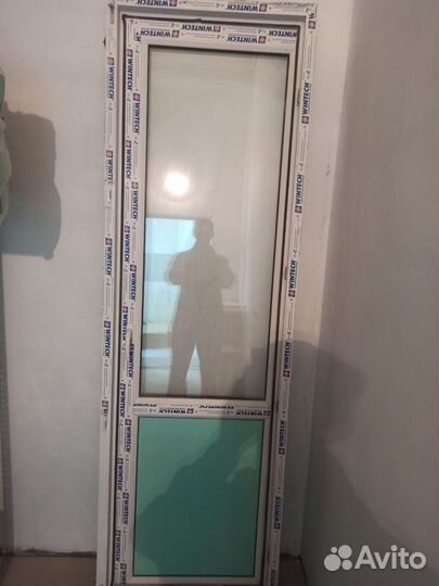 Балконный блок с дверью (пвх)