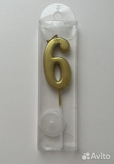 Свечи цифры