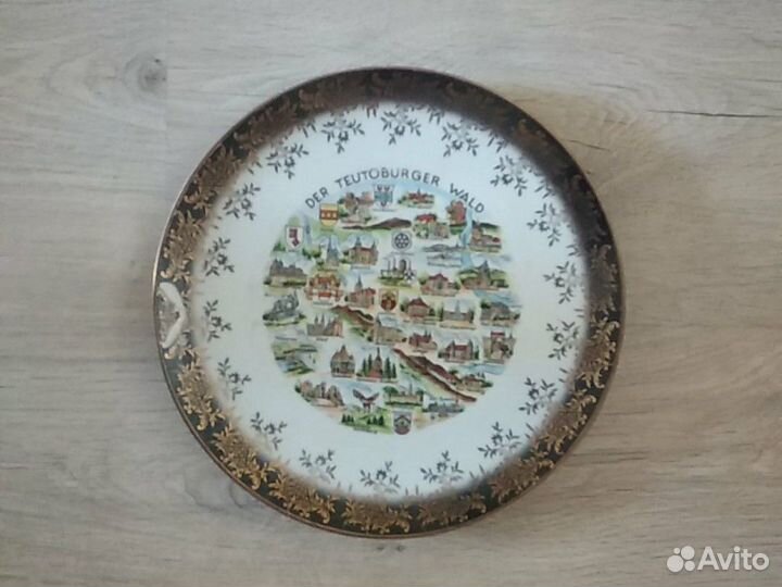 Тарелка Bavaria, винтаж 80-х, есть минус