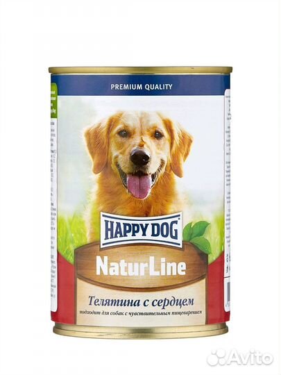 Консервы для собак Happy Dog NaturLine 400г