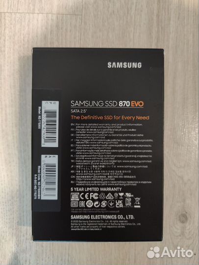 SSD Samsung 970 Evo Plus 500Gb и другие в описании