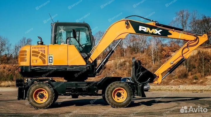 Колёсный экскаватор Runmax ER85W, 2024
