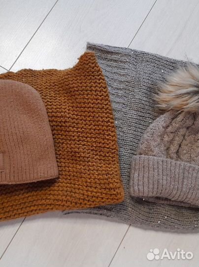 Шапка и снуд для девочки