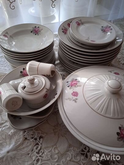 Сервиз столовый Северная Корея 70е