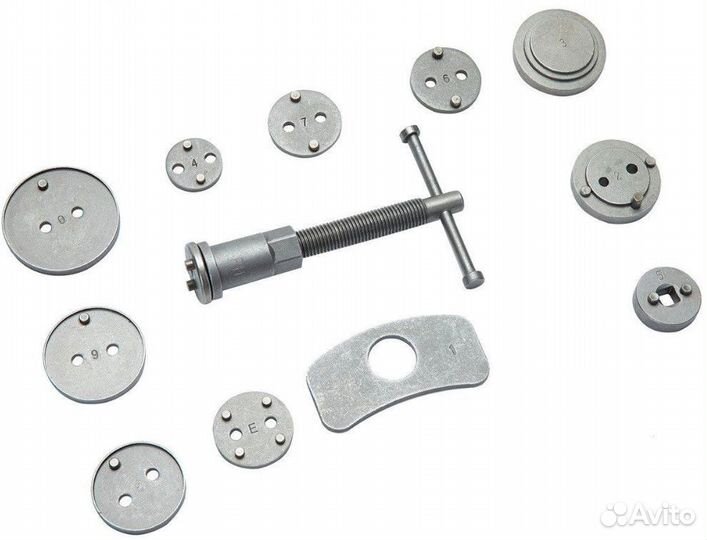 Набор для сжатия, утапливания тормозных цилиндров