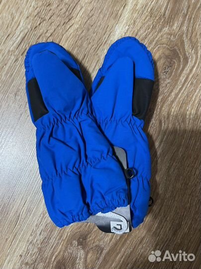 Варежки детские с молнией на 3-4
