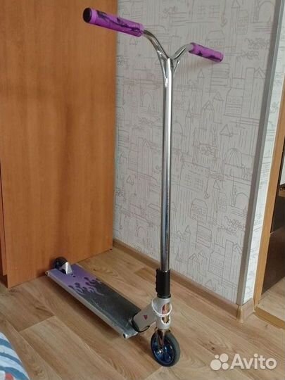 Трюковой самокат кастом в стрит