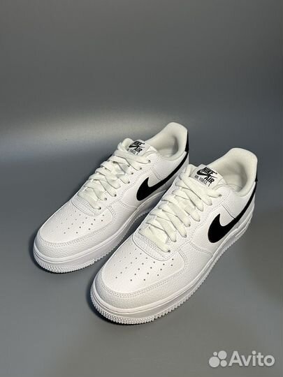 Кроссовки Nike Air Jordan 1 Low White/Black ориг