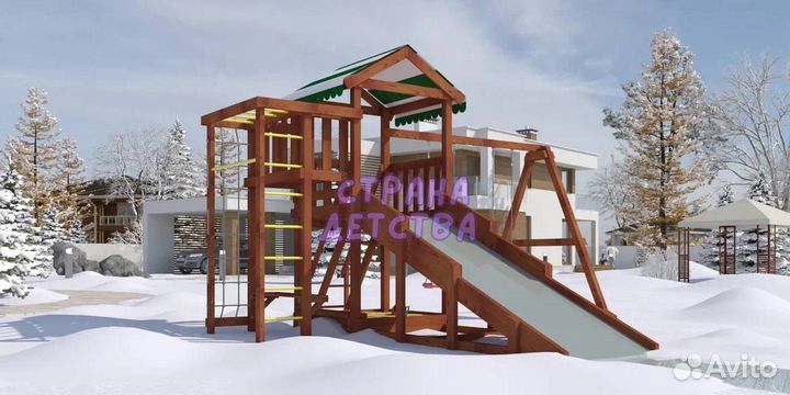 Детский спортивный игровой комплекс всесезонный