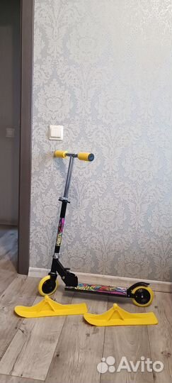 Самокат снегокат