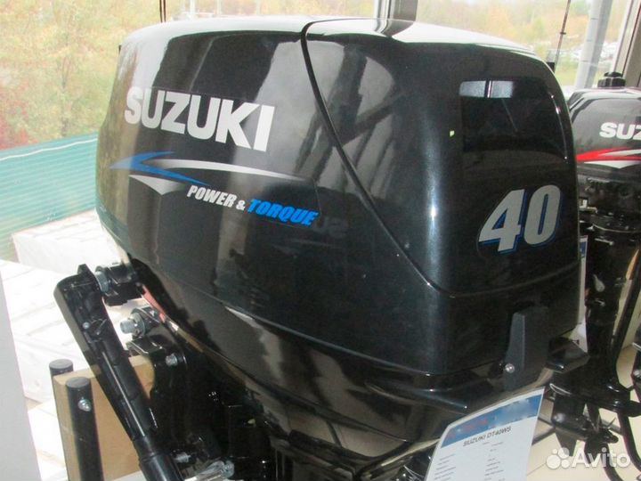 Лодочный мотор Suzuki (Сузуки) DT 40 WS витрина