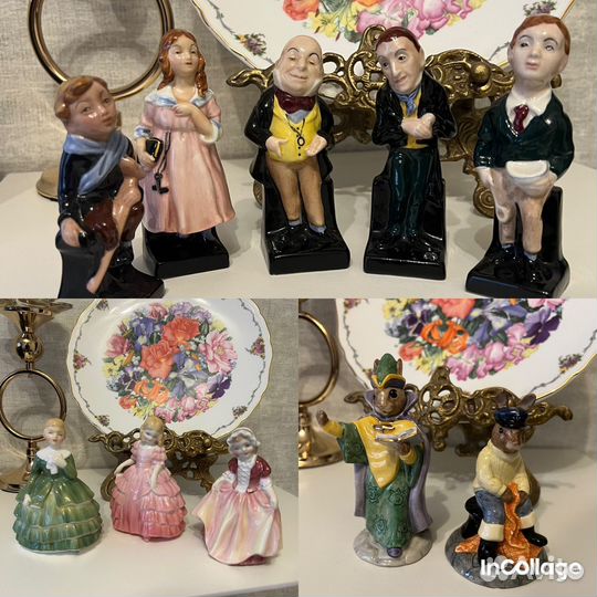 Миниатюрные статуэтки Royal Doulton
