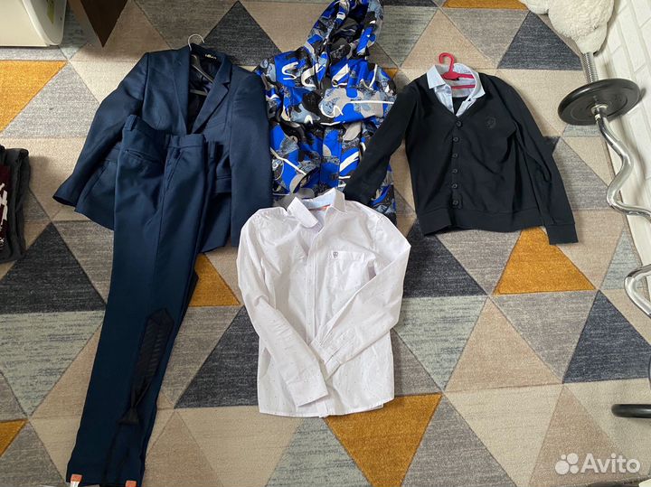 Школьная форма для мальчика 146 синяя