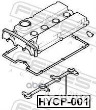 Прокладка клапанной крышки hyundai sonata EF 04