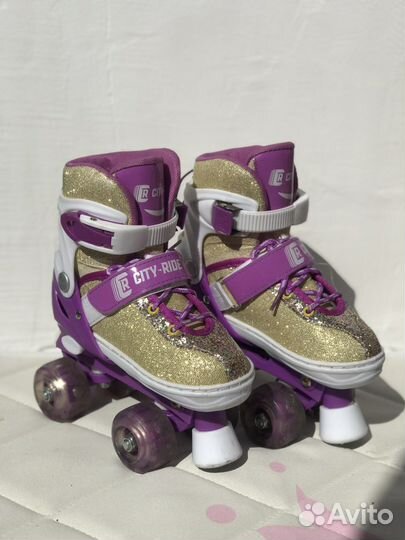 Роликовые коньки квады city-ride 28-33
