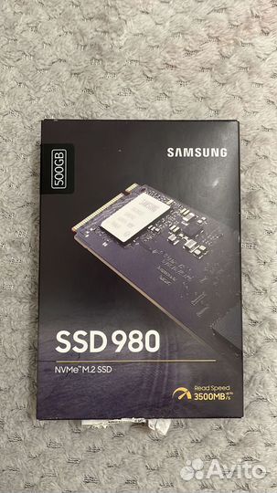 Самсунг ssd 980 m.2 mvme 500 gb