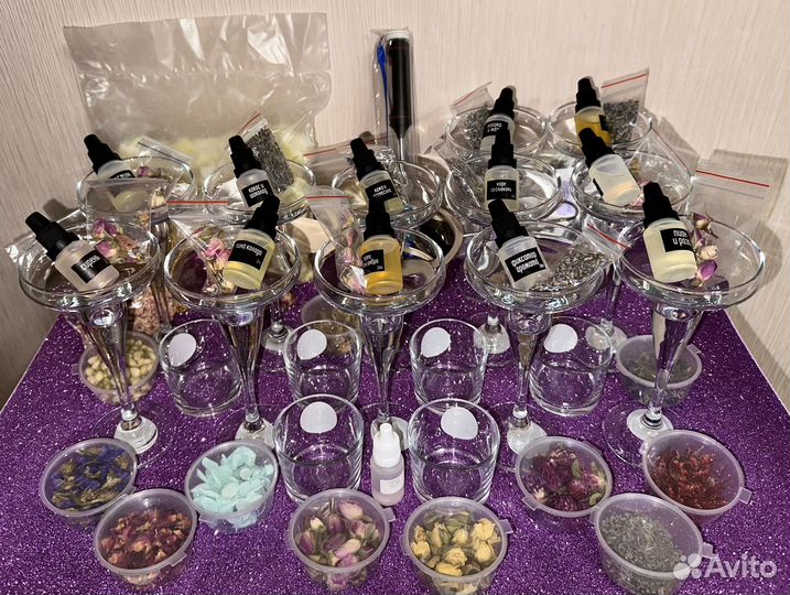 Полный набор для свечеварения контейнерные свечи